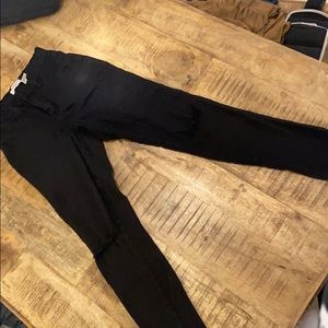 Black skinny jeans